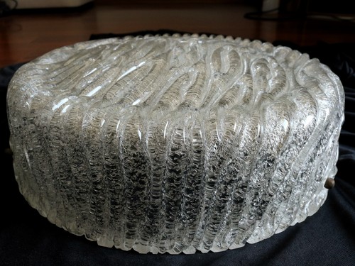 Eisglas bubbleglas vintage - bubbleglas,