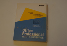 Microsoft Office Professional with Frontpage Corporate Preview Beta SELTEN! 5 cd