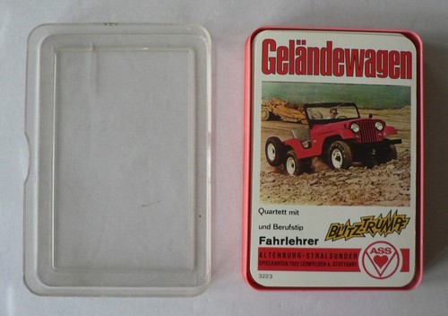 Quartett geländewagen ass - quartett, geländewagen,