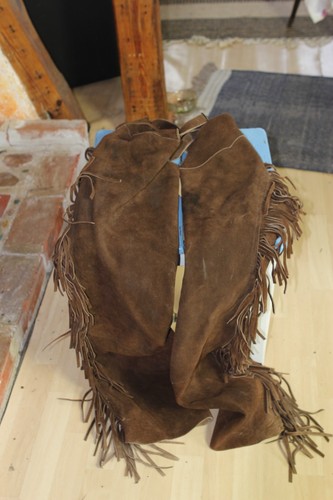 Western chaps wildleder - western,
