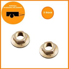 2x Flanschmutter M24 x 1,5 mm