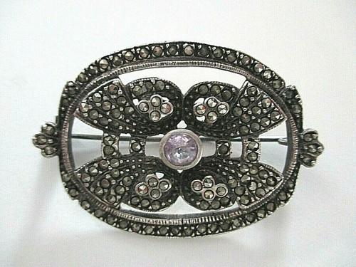 Silber brosche 925 1000 - brosche, °