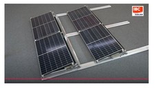 10° Komplett-Set aerodynamisches Flachdach-Aufständerungssystem IBC AeroFix G3 S