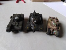 3 Modelle  Panzer  Militärfahrzeuge  Weltkriege  Keine Markung  Metall/Kunstst.