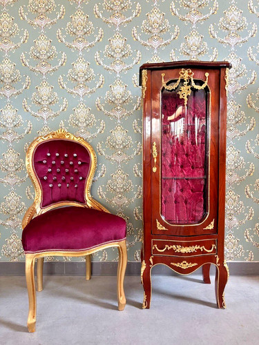 Luxury display cabinet retro - cabinet,