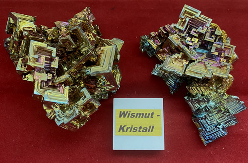 Wismut kristall 468g - 2x,