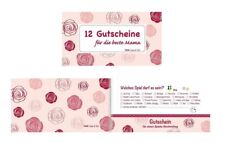 Gutscheinheft  Gutschein