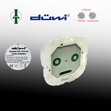 DÜWI Funkschalter Ersatz für CMR-1224 Funk Schalter Einbauschalter 12VDC 433,92