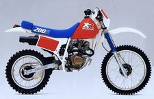Honda xr200r edelstahl - honda,