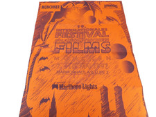 Internationales Festival 1992 Altes Vintage Kino Film Plakat Poster A1 Gefaltet