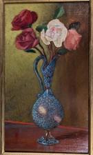 Jugendstil Stillleben,  Rosen