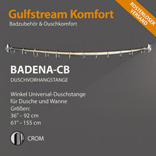 Duschvorhangstange Badena CB