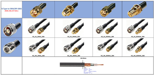 50ω coaxial adapter k to - coaxial,