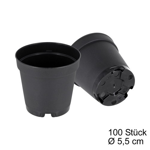 100 runde mini pflanztöpfe - runde, Ø