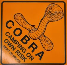 Aufkleber Sticker Cobra