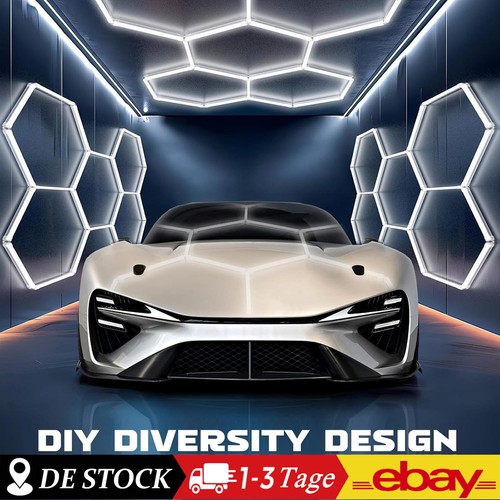 Hexagon led lampe - 5x,