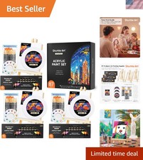 87 Stück Acrylfarben Set