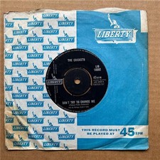 CRICKETS DON'T TRY TO CHANGE