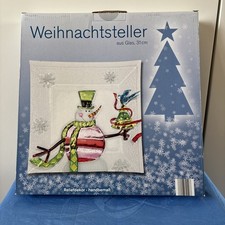 Weihnachtsteller aus glas - weihnachtsteller,