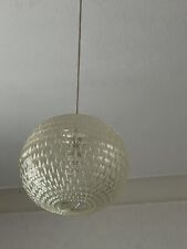 'Diamond' Pendelleuchte Vintage Lampe A. Gangkofner 1970er ERCO Design Acryl
