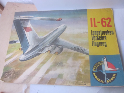 4049 kranich modellbogen - modellbogen, ddr