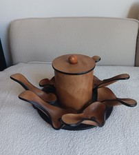 Pfeifenständer mit Tabakdose