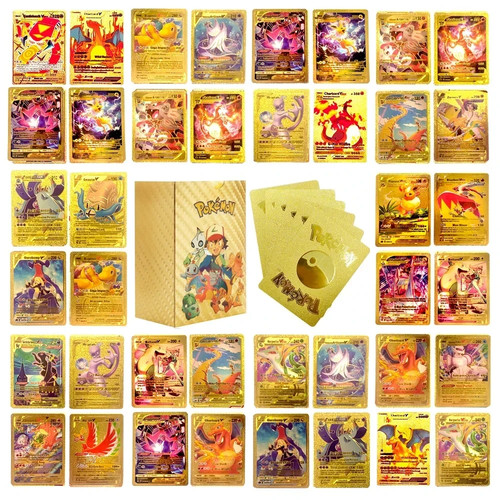 55pz 110pz pokemon karten gold - 55pz/110pz,