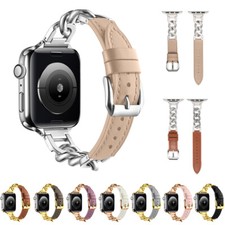 Edelstahl Kette & Leder