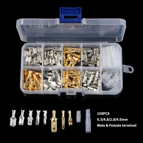 150 tlg flachstecker set - flachstecker,