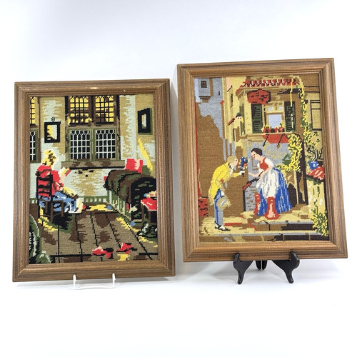 Vintage gobelin wandbilder - vintage,