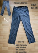 Stoffhose f. Damen in grau  v