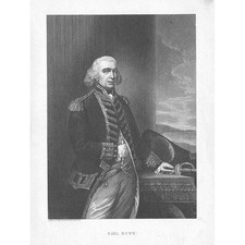 EARL HOWE Admiral of the