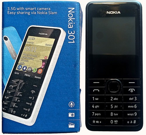 Nokia 301 840 schwarz - 301.1, rm-840