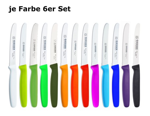 6er set giesser messer - set,