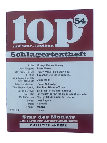 Top schlagertextheft 54 - top, nr.