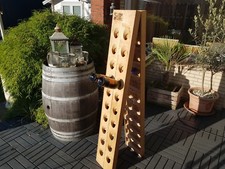 Champagner Rüttelpult für 40 Flaschen + 2 edle Prägungen, Weinregal, Rüttelbret