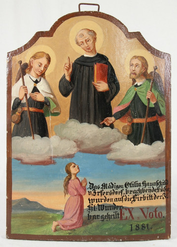 Voto votivtafel 1881 - votivtafel,