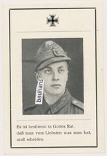 Sterbebild soldat - sterbebild,