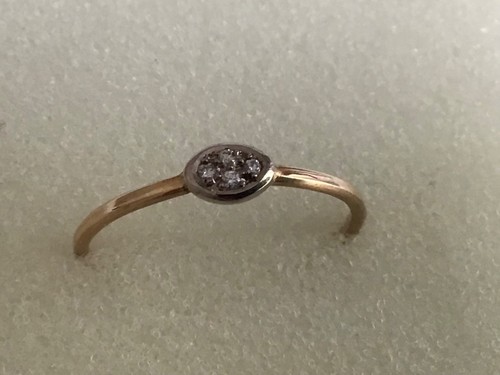 Handgefertigter ring 585 - handgefertigter,