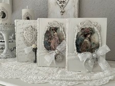 Shabby Chic Antikoptik Dekoration Ornament Bild Vintage French Brocante Landhaus