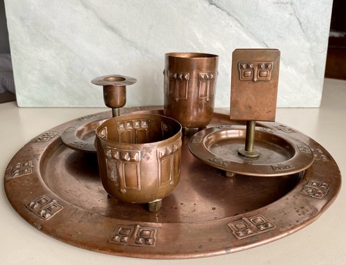 Antik kupfer art deco - antik,