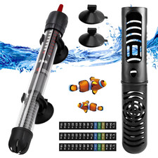 Silkwish Aquarium Heizung 25W für 20-30L Becken, Einstellbare Temperatur &