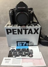 Pentax 67 II gebraucht - Überprüft! Prismensucher, Gurt! Alles in OVP! Top!