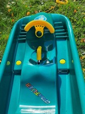 SNOW FLYER ICEBLUE – Bob / Schlitten, Racing-Design, Belastbar bis 80 kg