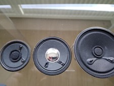 3x  MINIATUR LAUTSPRECHER Breitband 67/50+42mm 45Ω ideal f. Modellbau Sprechanl.