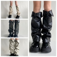 Punk Gothic Damen Kunstleder