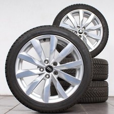 18 Zoll original Audi A4 S4 B9 8W 8W0601025S Alufelgen Winterreifen Winterräder