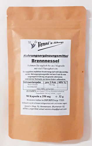 Brennnessel kapseln - 90,