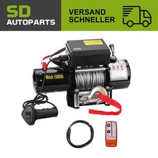 12V Elektrische Seilwinde 13000LBS 5909KG Offroadwinde Motorwinde Funk