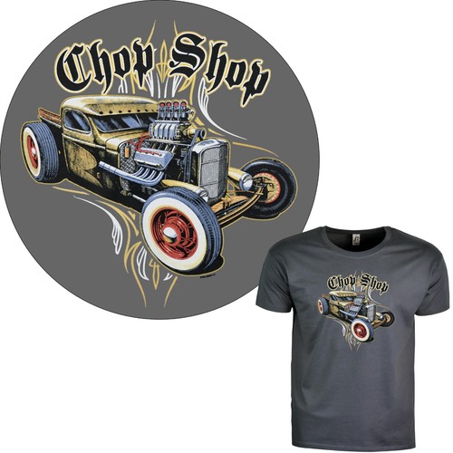 Hot rod shirt auto motiv - auto,